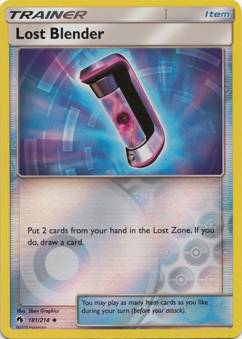 Lost Blender - 181/214 Pokemon » SM Lost Thunder Uncommon