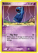 Pokemon EX Deoxys Common Card - Beldum 55/107