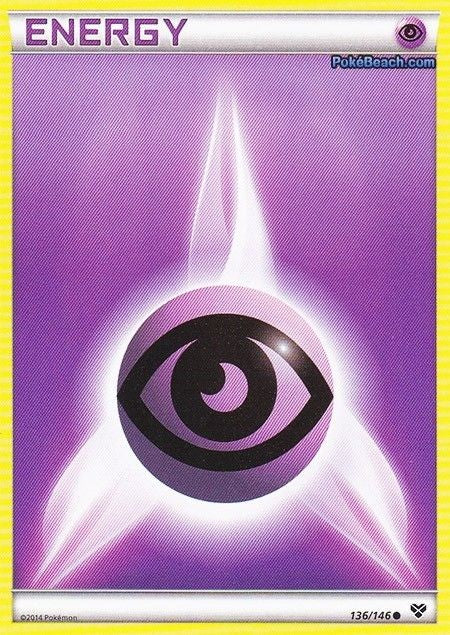 Psychic Energy 136/146 - Pokemon XY Common Card