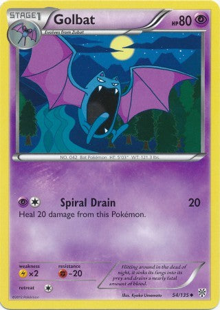 Golbat 54/135 - Pokemon Plasma Storm Uncommon Card