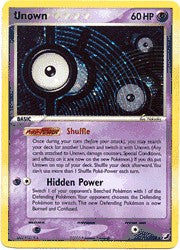 Pokemon ex Unseen Forces - Unown I