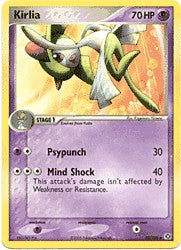 Pokemon EX Emerald Uncommon Card - Kirlia 33/106