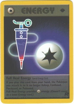 Pokemon Team Rocket Uncommon Card - Full Heal Card 81/82