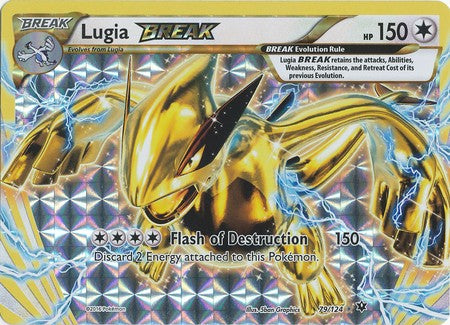 Lugia Break 79/124 Break Rare - Pokemon XY Fates Collide Card