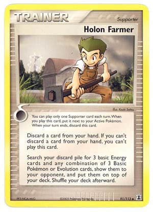 Pokemon EX Delta Species- Holon Farmer