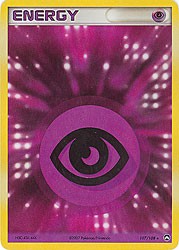Pokemon EX Power Keepers Rare Card - Psychic Energy 107/108
