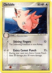 Pokemon EX Unseen Forces Uncommon Card - Clefable 36/115