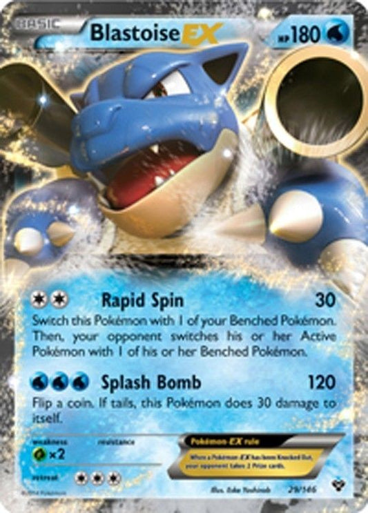 Blastoise EX 29/146 - Pokemon XY Holo Ultra Rare Card