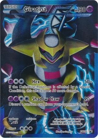 Giratina BW74 - Pokemon Black & White Full Art Ultra Rare Promo Card
