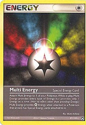 Pokemon EX Power Keepers Rare Card - Multi Energy 89/108