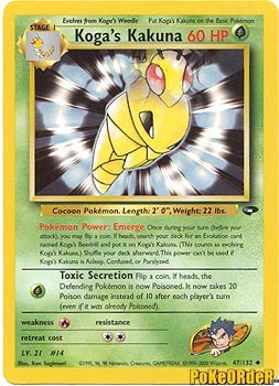 Gym Challenge - Koga's Kakuna