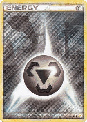 Pokemon HeartGold SoulSilver Card Common Metal Energy 122/123