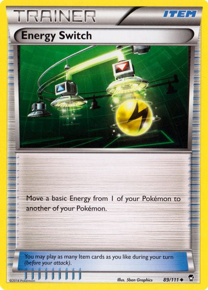 Energy Switch 89/111 - Pokemon XY Furious Fists Card