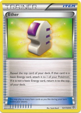 Ether 121/135 - Pokemon Plasma Storm Uncommon Card