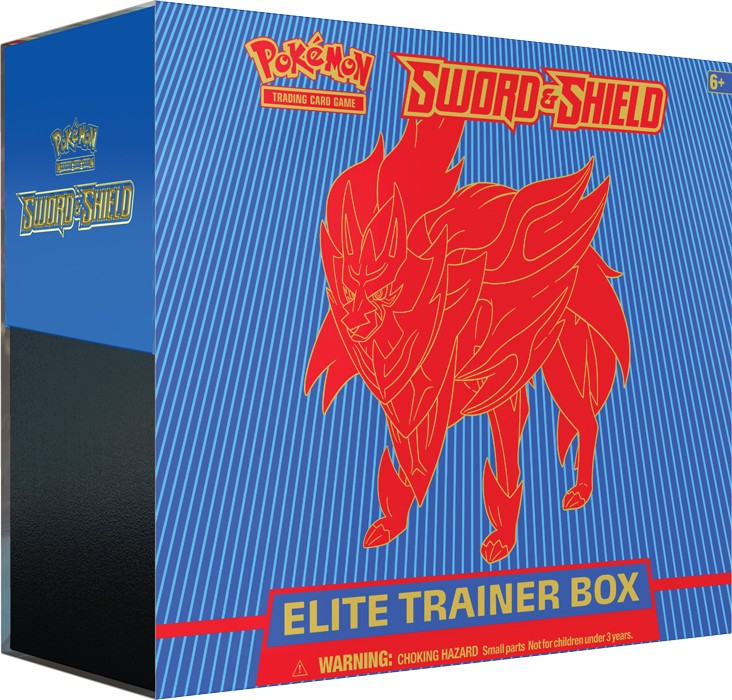 Pokemon - Sword and Shield Elite Trainer Box - Zamazenta