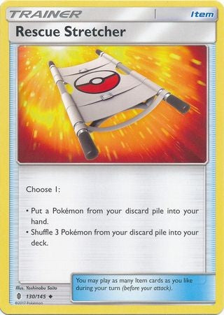Rescue Stretcher 130/145 Uncommon - Pokemon Sun & Moon Guardians Rising Card