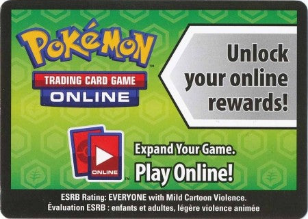 Green Online Beta Code Card - Pokemon Black & White Emerging Powers