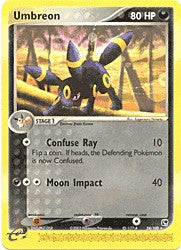 Pokemon Sandstorm Rare Card - Umbreon 24/100