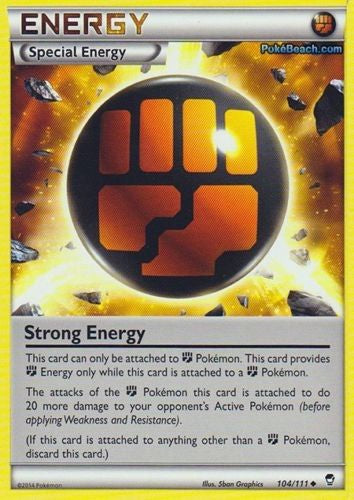 Strong Energy 104/111 - Pokemon XY Furious Fists Card