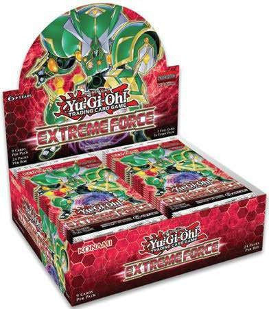 YuGiOh Extreme Force Booster Box
