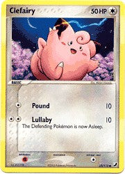 Pokemon EX Unseen Forces Common Card - Clefairy 53/115