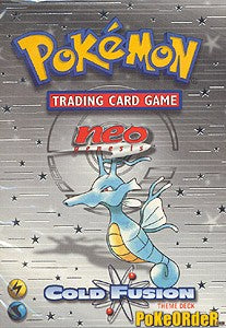 Pokemon Cards Neo Genesis 'Cold Fusion' Deck