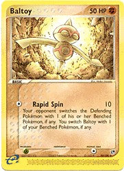 Pokemon Sandstorm Uncommon Card - Baltoy 32/100