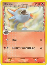 Pokemon EX Holon Phantoms - Horsea