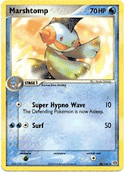 Pokemon EX Emerald Uncommon Card - Marshtomp 36/106