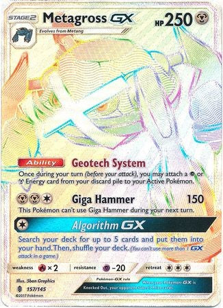 Metagross GX 157/145 Hyper Rare