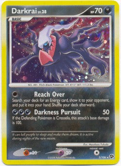 Pokemon Diamond & Pearl Great Encounters - Darkrai LV.38 (Holofoil) Card