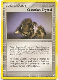 Pokemon EX Crystal Guardians - Cessation Crystal Card