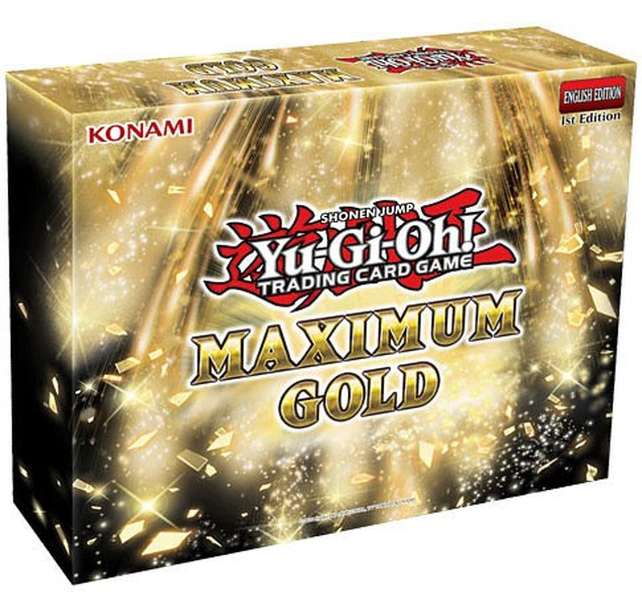 YuGiOh Trading Card Game Maximum Gold MINI Box [4 Booster Packs]
