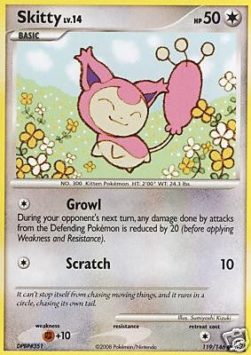 Pokemon Legends Awakened Common Card - Skitty 119/146
