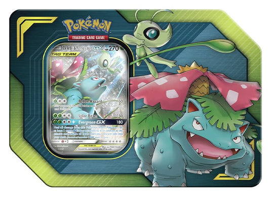 Pokemon - TAG TEAM Tin - Venusaur & Celebi-GX