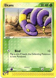Pokemon Sandstorm Common Card - Ekans 64/100