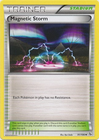Magnetic Storm 91/106 - Pokemon XY Flashfire Uncommon Card