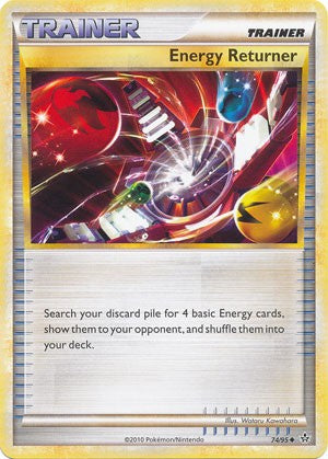 Pokemon Card HS Unleashed Single Uncommon Energy Returner 74/95