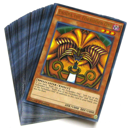 YuGiOh Yugi's Legendary Decks Yugi's Exodia Deck Structure Deck