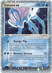 Pokemon EX Aqua vs Magma Ultra Rare Card - Suicune ex 94/95
