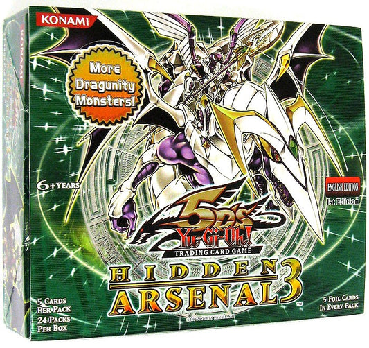 YuGiOh Hidden Arsenal 3 Booster Box