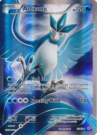 Articuno 25/83 Holo Rare - Pokemon Generations Card