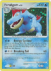 Pokemon Diamond & Pearl Mysterious Treasures- Feraligatr(Holofoil)