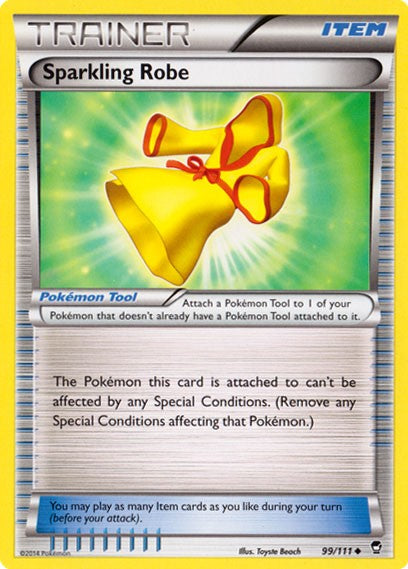 Sparkling Robe 99/111 - Pokemon XY Furious Fists Card
