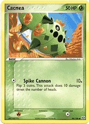 Pokemon EX Emerald Common Card - Cacnea 44/106