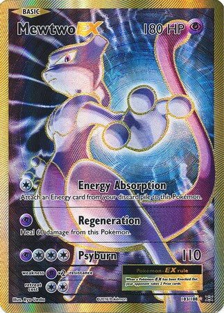 Mewtwo EX 103/108 Full Art - Pokemon XY Evolutions Single Card