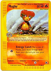 Pokemon Expedition - Magby Holofoil