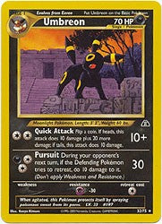 Pokemon Neo Discovery - Umbreon Card