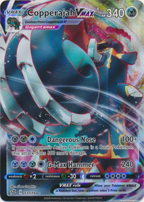 Copperajah VMAX - 137/192 Pokemon » SWSH Rebel Clash Ultra Rare