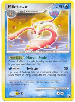 Pokemon Diamond & Pearl Great Encounters - Milotic (Rare) Card